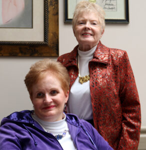 Mrs. June Barrett and daughter, Lori Beth